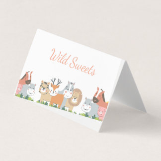 Jungle Animals Gender Reveal - Kinderdusche