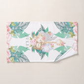 Jungle Animals Geschenk für Mädchen Badhandtuch Set (Handtuch)