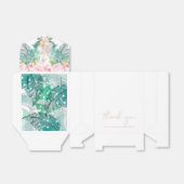 Jungle Animals Girl Birthday Vielen Dank Geschenkschachtel (Ungefaltet)