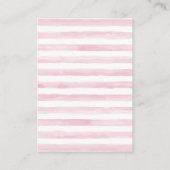 Jungle Animals Kinderdusche Windelwanne Begleitkarte (Rückseite)