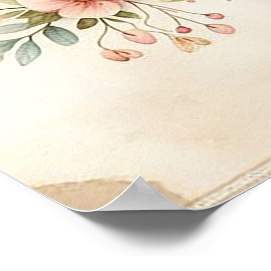 Jungle Animals Kinderzimmer Poster (Ecke)