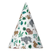 Jungle Animals Party Hat Partyhütchen (Links)