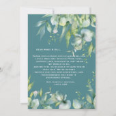 Jungle Animals Safari Baby Dusche Danke Karte (Rückseite)