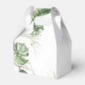 Jungle Animals Safari Baby Dusche Geschenkschachtel (Rückseite)