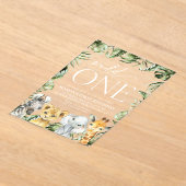 Jungle Animals, Safari, Wild One, erster Geburtsta Acryleinladungen (Ablage )