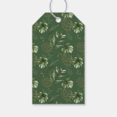 Jungle Animals, Safari, Wild One, erster Geburtsta Geschenkanhänger (Rückseite)