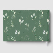 Jungle Animals, Safari, Wild One, First Birthday Gästebuch (Rückseite)