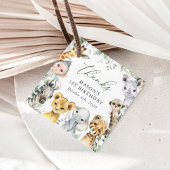 Jungle Animals, Safari, Wild One, First Birthday Geschenkanhänger