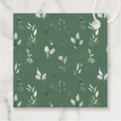 Jungle Animals, Safari, Wild One, First Birthday Geschenkanhänger (Rückseite)