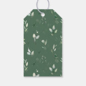 Jungle Animals, Safari, Wild One, First Birthday Geschenkanhänger (Rückseite)