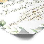 Jungle Animals Wie groß ist Mama's Bauch Game Poster (Ecke)