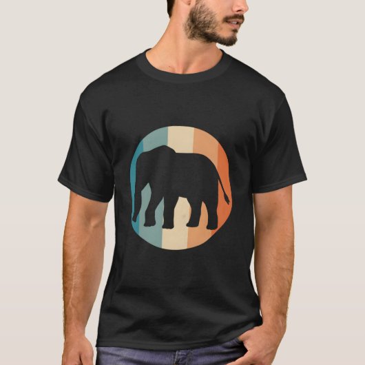 Jungle Animals Wildlife Elephants T-Shirt (Vorderseite)