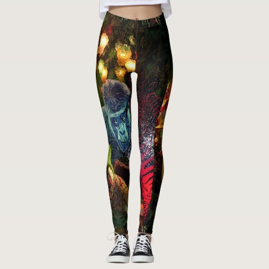 Jungle Ape Leggings (Vorderseite)