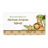 Jungle Babies - Etikett (Vorne)