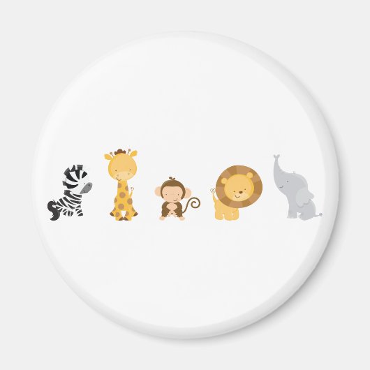 Jungle Babies Magnet (Vorne)