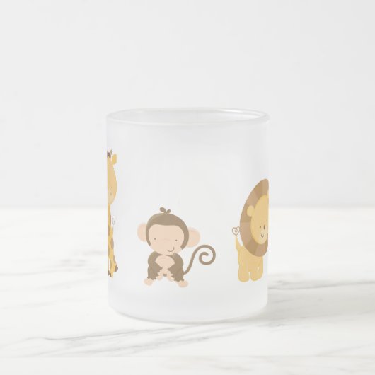 Jungle Babies Mattglastasse (Mittel)