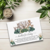 Jungle Babies Safari Afrikanische Bücher für Babyd Begleitkarte