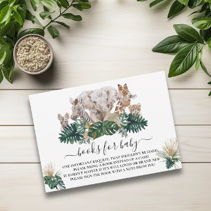 Jungle Babies Safari Afrikanische Bücher für Babyd Begleitkarte