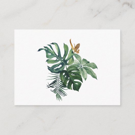 Jungle Babies Safari Afrikanische Bücher für Babyd Begleitkarte (Rückseite)