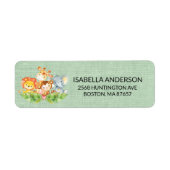 Jungle Baby Animals Baby Dusche (Vorne)