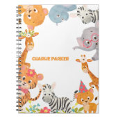 Jungle Baby Animals Notizblock (Vorderseite)