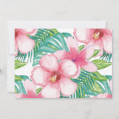 Jungle Baby Dusche Danke Card Jungle Dusche (Rückseite)