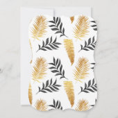 Jungle Baby Dusche Einladung Tropical Baby Dusche (Rückseite)