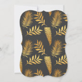 Jungle Baby Dusche Einladung Tropical Baby Dusche (Rückseite)