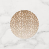 Jungle Baby Duwer Elephant Confetti Dekoration Konfetti (Klein Vorderseite)