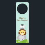 Jungle Baby Kinderzimmer Türhänger blau Türanhänger<br><div class="desc">Sweet Kinderzimmer Türhänger,  um lassen,  die Menschen wissen,  dass das Baby schläft. Auch macht ein tolles Baby Duschgeschenk. Besuchen Sie meinen Shop für passende Artikel. Bitte lass mir Bescheid,  wenn du irgendwelche Fragen hast.</div>