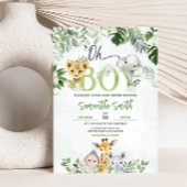 Jungle Baby Shower Einladung