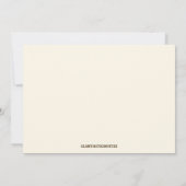 Jungle Baby Shower Einladung, Safari Einladung (Rückseite)