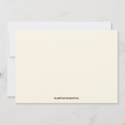 Jungle Baby Shower Einladung, Safari Einladung (Rückseite)