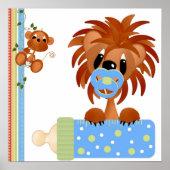 Jungle Babys Print Poster (Vorne)