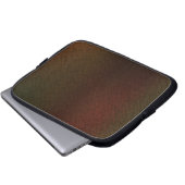 Jungle Bark Camouflage Laptopschutzhülle (Vorne Knopf)