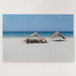 Jungle Beach Huts Puzzle