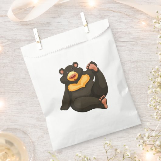 Jungle Bear Geschenktütchen (Ausgeschnitten)