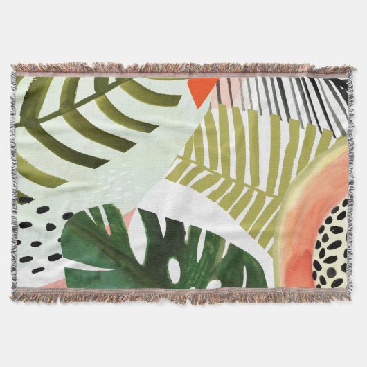 Jungle Beat Tropical Greenerity Decke (Vorderseite)