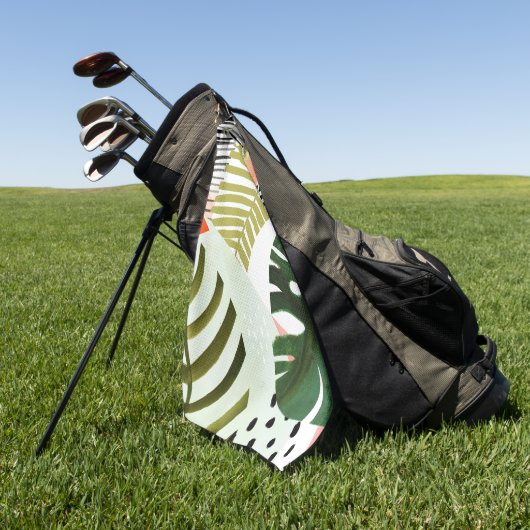 Jungle Beat Tropical Greenerity Golfhandtuch (Gras)