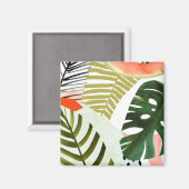 Jungle Beat Tropical Greenerity Magnet (Vorderseite/Rückseite)