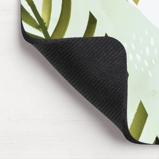 Jungle Beat Tropical Greenerity Mousepad (Ecke)