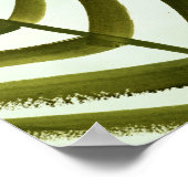 Jungle Beat Tropical Greenerity Poster (Ecke)