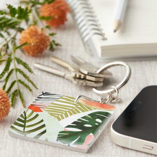 Jungle Beat Tropical Greenerity Schlüsselanhänger (Vorderseite rechts)