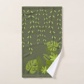 Jungle Blätter Case-Mate iPhone 14 Pro Max Fall Badhandtuch Set (Handtuch)