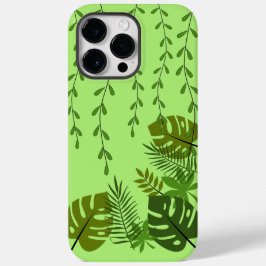 Jungle Blätter Case-Mate iPhone 14 Pro Max Fall Hülle
