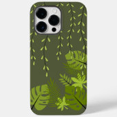 Jungle Blätter Case-Mate iPhone 14 Pro Max Fall Hülle (Rückseite)