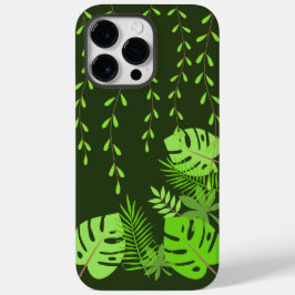 Jungle Blätter Case-Mate iPhone 14 Pro Max Fall Hülle