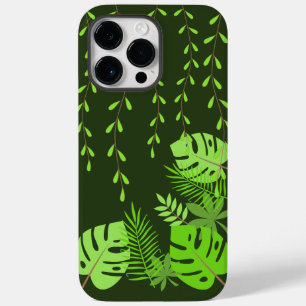 Jungle Blätter Case-Mate iPhone 14 Pro Max Fall Hülle