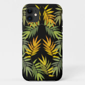 Jungle-Blätter Case-Mate iPhone Hülle (Rückseite)