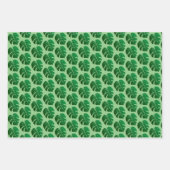 Jungle Blätter Design Wrapping Paper Set (Vorderseite 2)